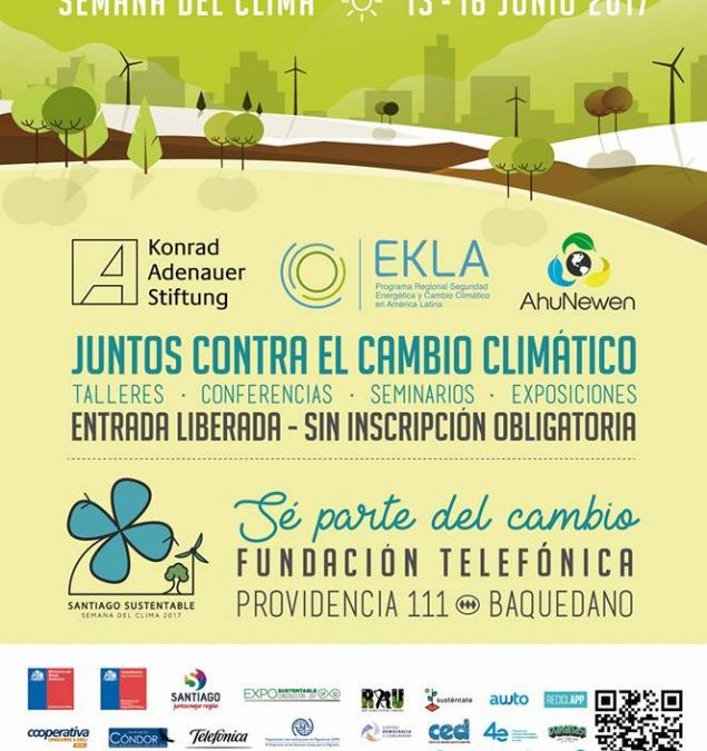 SEMANA  DEL CLIMA:  SANTIAGO SUSTENTABLE