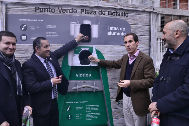 Inauguración de Innovador Punto Verde en Plaza de Bolsillo de Sto. Domingo
