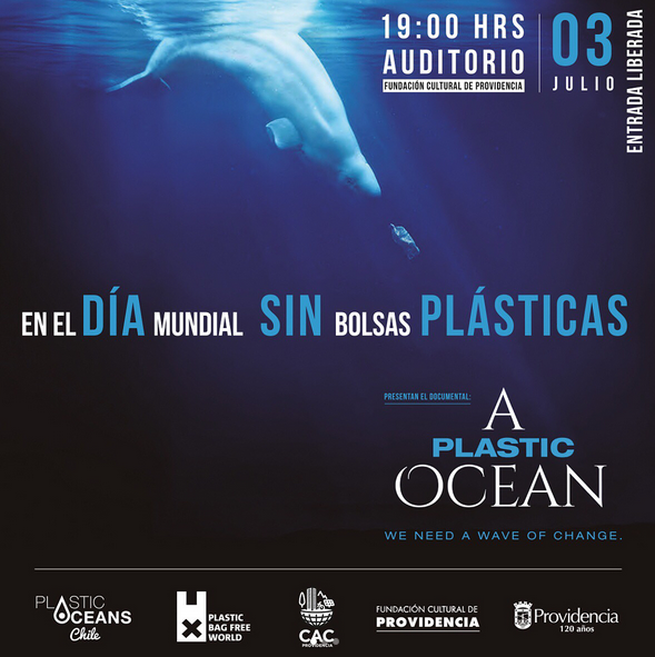 En el día mundial sin bolsas plásticas, Documental «A Plastic Ocean»