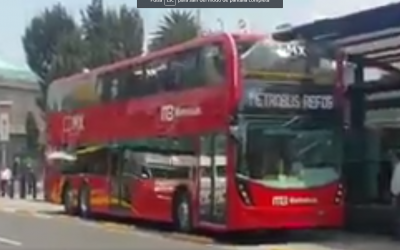 Sobre la elección de buses de dos pisos en la futura línea 7 de Metrobús.