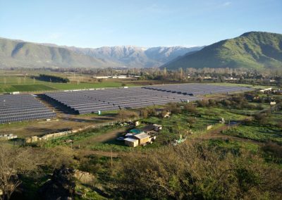 Generación de energía limpia que se inyectará a la red de transmisión eléctrica, para alimentar a viviendas e industrias de la comuna
