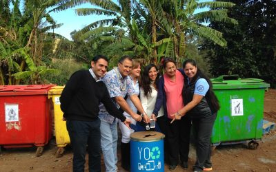 Chilenter trae cinco toneladas de residuos electrónicos desde Isla de Pascua junto a municipio