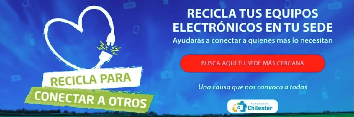 Universidad INACAP y Chilenter realizarán extensa jornada de reciclaje de equipos electrónicos