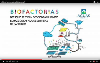 Premian a biofactoría de Aguas Andinas por trabajo frente al cambio climático